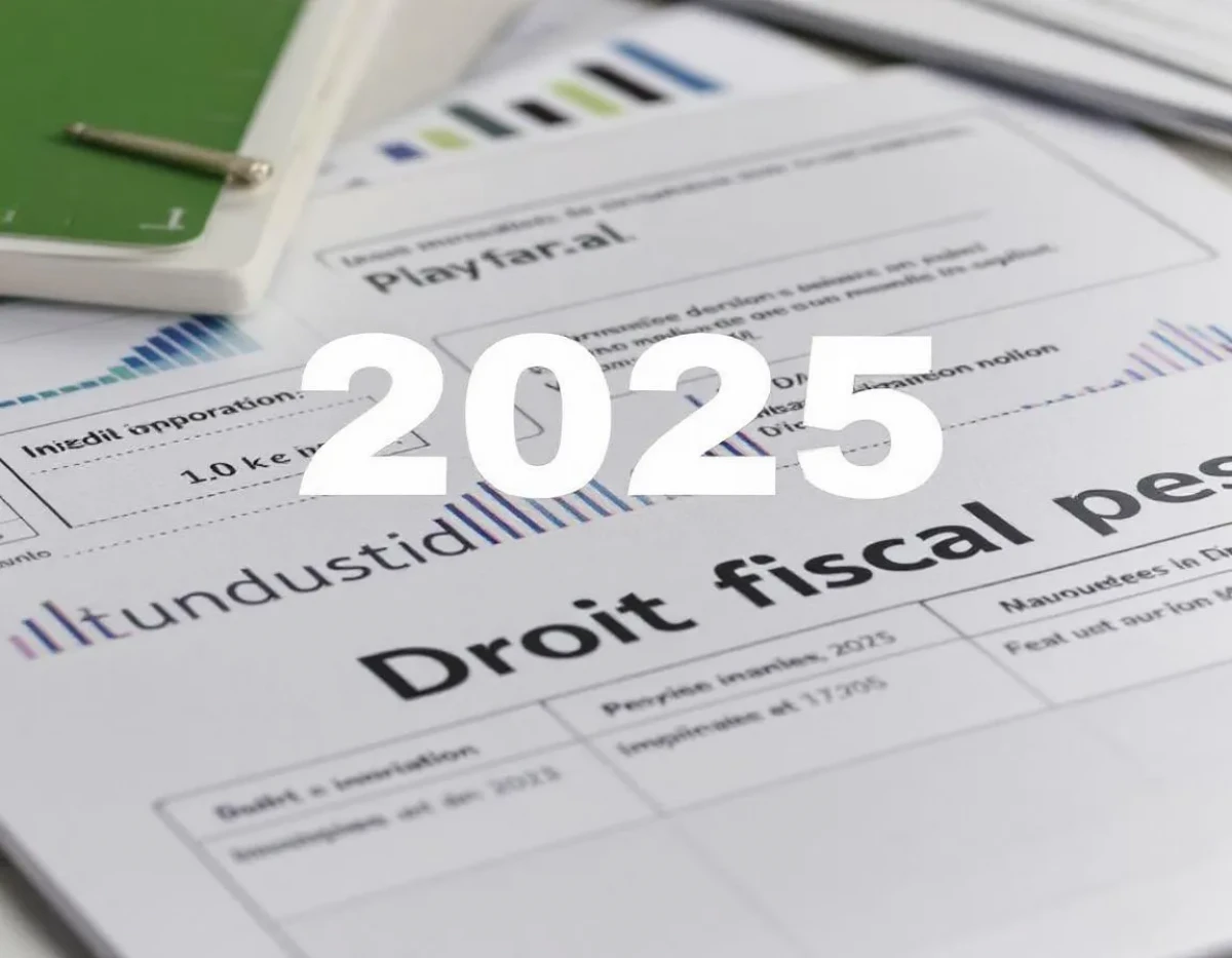 Droit Fiscal 2025 : Nouveautés et Implications